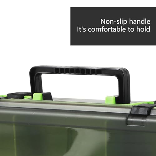 Boîte pour articles de pêche double couche avec étui visible hameçon - 7