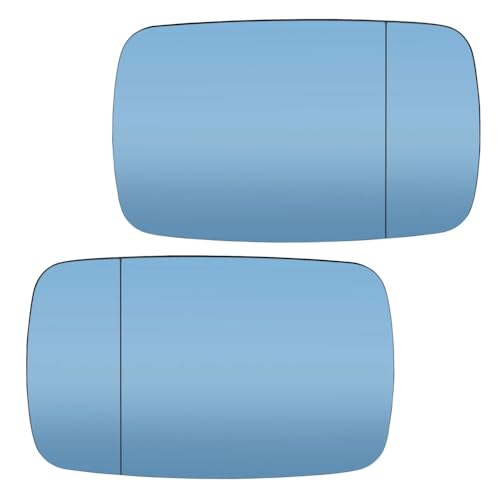 Rétroviseur voiture E39 en verre bleu haut de gamme miroir adhésif gauche droit Série 5