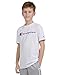 Champion Boys Tee Shirt Short Sleeve Logo T-Shirt for Kids