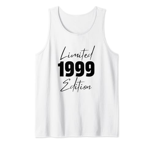 Nacido en 1999 Edición Limitada Funny Age Cumpleaños Camiseta sin Mangas