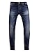 John Doe Ironhead - XTM | Motorradhose | Atmungsaktiv | Motorrad Jeans | Denim Jeans mit Stretch | Protektoren sind enthalten
