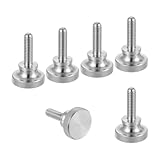 Ces vis moletées offrent une solution de fixation polyvalente pour restaurer les luminaires, les abat-jours, les meubles, les machines industrielles, les appareils ménagers, les appareils électroniques et diverses autres applications nécessitant un réglage manuel. Leur design texturé en losange assure un attrait esthétique et une fonctionnalité pratique pour les réparations, les rénovations et les tâches d'entretien professionnel.