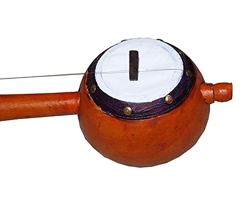 Image of SM'SAI MUSICALS Veena /Beena Musical Instrument for Kids Play /Stage Show Kids Costume Music Accessory Brown
