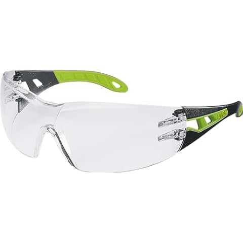 Uvex Pheos Safety Glasses with Anti-Fog Coating Cover