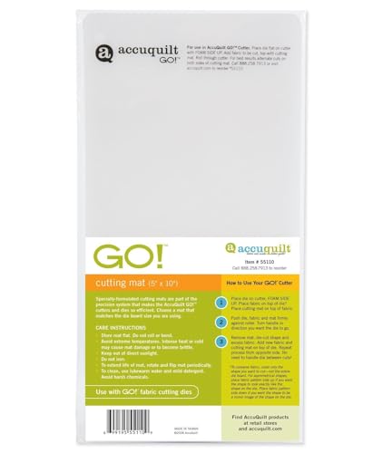 Accuquilt GO! Cutting Mat 5 x 10