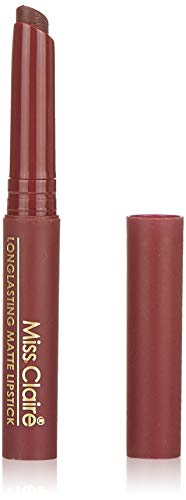 Image of Miss Claire Longlasting Matte Lipstick, Wine 14, 2 g