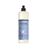 Mrs. Meyer's Clean Day Liquid Dish Soap, Bluebell Scent, 16 Ounce Bottle