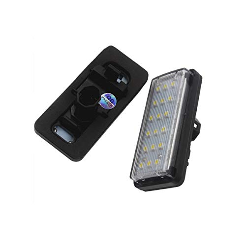 GOFORJUMP Weiße Kfz-LED-Kennzeichenbeleuchtung für L/EXUS LX470 GX470 T/Oyota Land C/Ruiser 120 P/Rado Land C/Ruiser 200