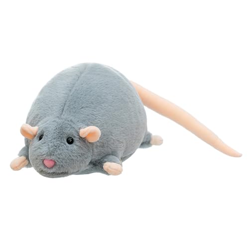 Oreiller en peluche souris douce 27 pouces rembourrage résilient