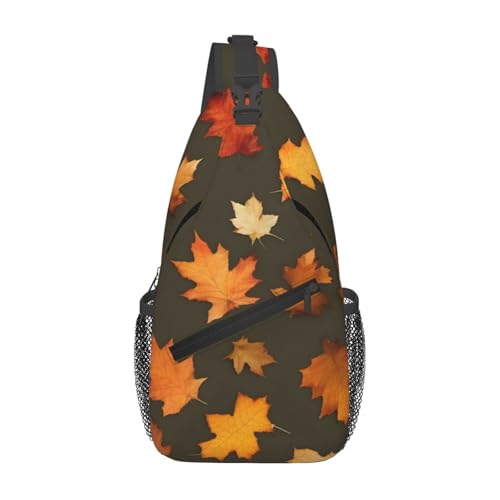 Mochila cruzada MYPIKY camuflaje otoño unisex