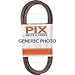 Pix Fractional V Belt Size A80 / 4L820 1/2 x 82 in OC