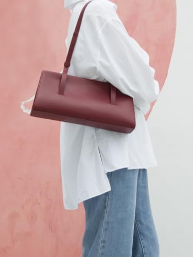 Image of DONNAIN Genuine Leather Trendy Shoulder Bag for Women, Small Women Handbag and Clutch Purse
