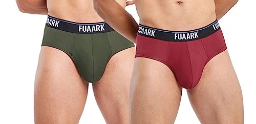 Image of FUAARK Men's Micro Modal Innerwear - Ultra-Soft & Breathable Underwear for Men (Pack of 2)