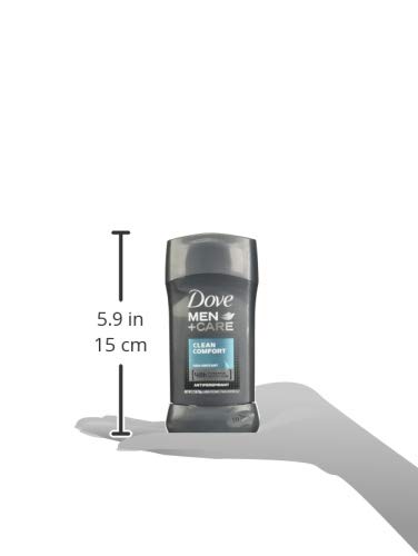 Dove Men+Care Antiperspirant Deodorant Stick Clean Comfort 2.7 oz