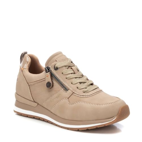 Refresh Para Mujer. 17206006-BEIGE Zapatillas 172060 MarróN (38), Plano, Cremallera, Casual - 2