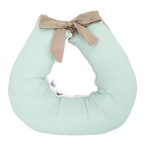 Almofada Amamentação Bebê Unissex Verde Caqui