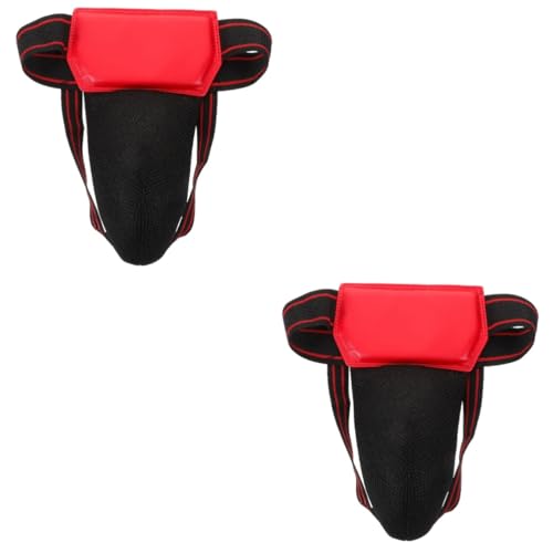 balacoo 2pcs Professional Groin Protector Washable Sports Protector Integrated Protection