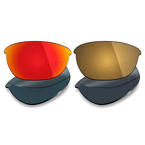 Image of Mryok 2 Pair Polarized Replacement Lenses for Oakley Half Jacket 2.0 Sunglass - Options
