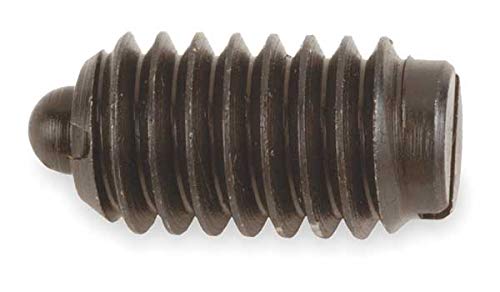 Plunger, Spring, Steel, B/O, 1/4-20, PK5