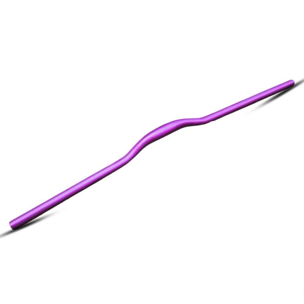 Bicycle Handlebar - Aluminum Alloy MTB Handlebar Riser Bar for Mountain Bike 760MM | Handlebars For bicycle (Multicolor) (Purple)-image-24