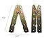 Ladder Hinge Replacement Kit Step Wood Pivot with Screws Rotating V Rod Accessories 2 PCS