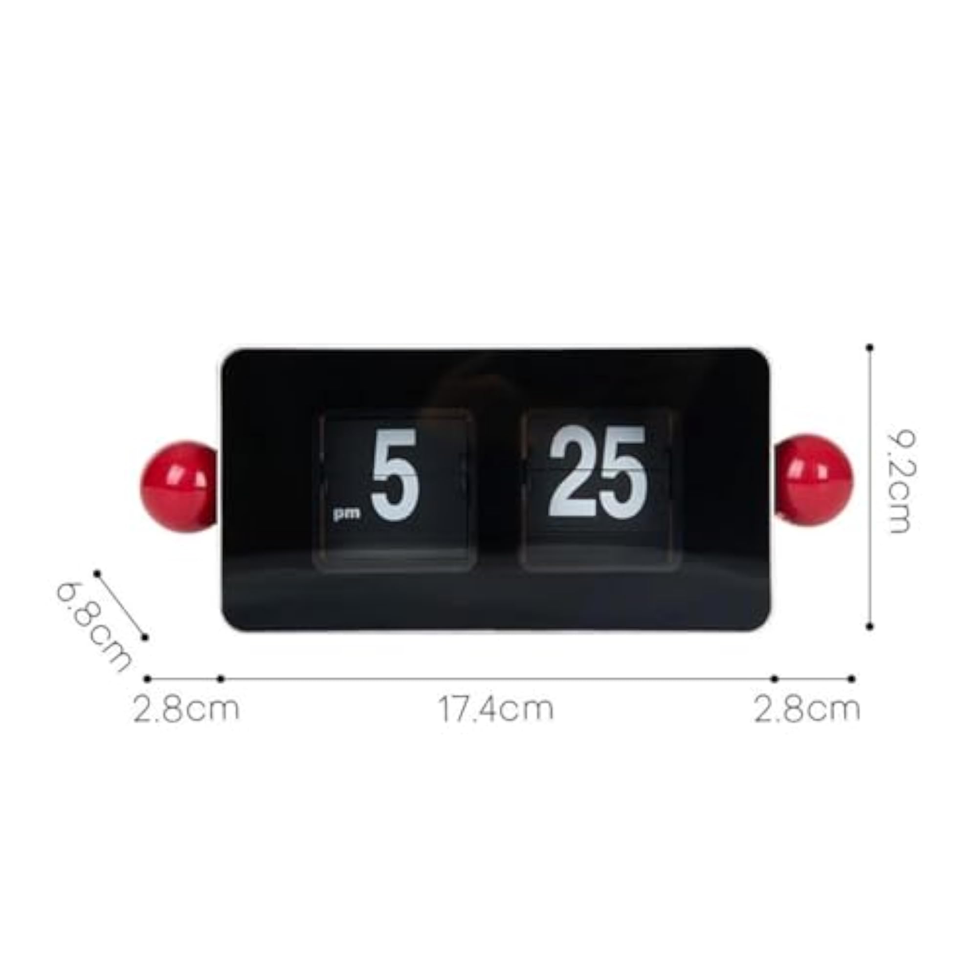 Auto Flip Desk Clock Automatic Page Turning Clock