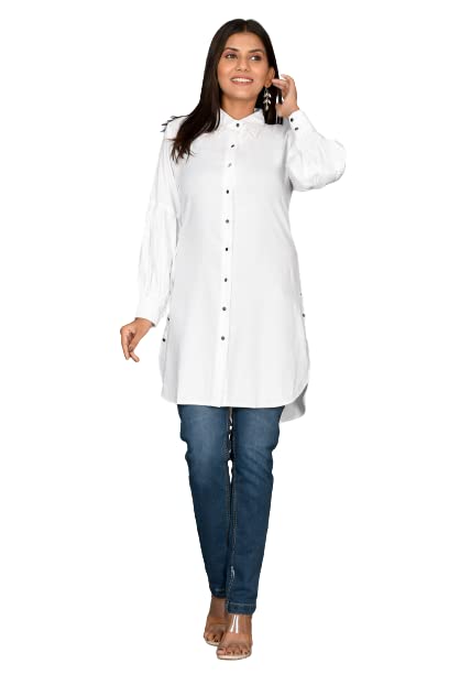 myorica Women Regular Fit Spread Collar Casual Shirt-picture-24