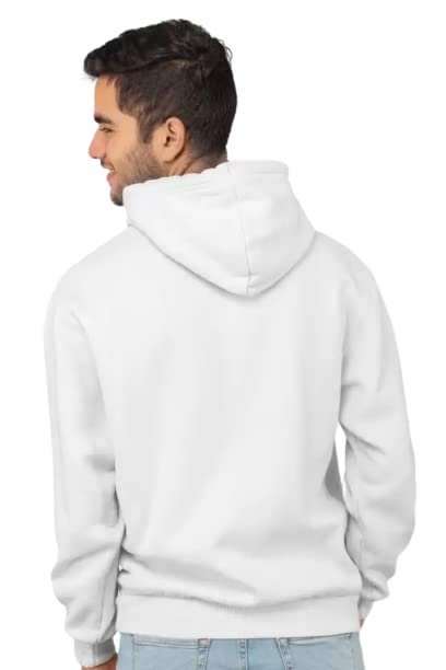 Image of Lasmo Men's Hooded Neck Regular Fit PC Fleece Dont Quit Printed Hoodie For Winters