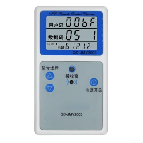 Operazione semplice telecomandata infrarossa del tester del decodificatore di AV TV con frequenza 433 megaher