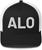 Gorra de Camionero Bordada de ALO Aeropuerto, Volando a Waterloo 7