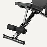Amazon Basics Adjustable Workout Weight Bench Press, Foldable for Home Gym, Black - Image 3