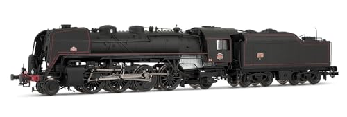 Locomotive à vapeur ARNOLD HN2546 SNCF 141R 568 à tender charbon riveté époque III