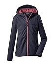 Sondergrößentyp: Standard Killtec Mädchen Tanesha Jr Softshelljacke mit Kapuze, Blue Anthracite, 176