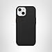 OtterBox iPhone 15 Symmetry Series Cactus Leather for MagSafe - Noir ASH (Black), Snaps to MagSafe, Ultra-Sleek, Raised Edges Protect Camera & Screen