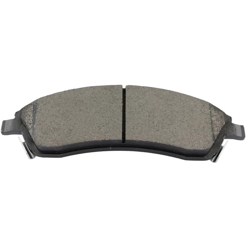 Image of cciyu D1020 & D1019 Front Rear Ceramic Disc Brake Pads Kit For Cadillac For CTS 2006-2007,For Cadillac For SRX 2004-2009,For Cadillac For STS 2005-2008