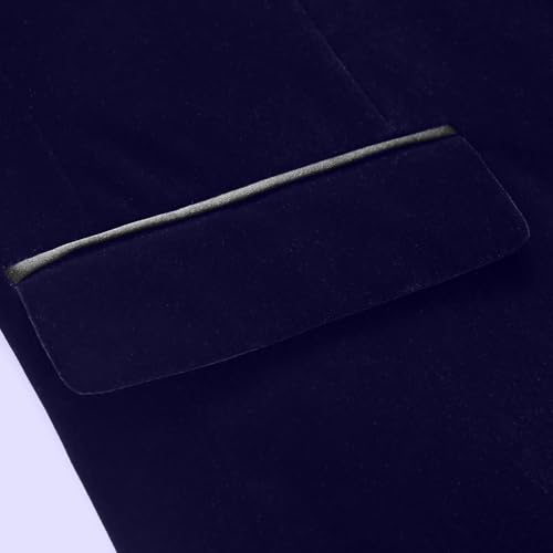 Blazer en velours homme idéal pour un mariage ou un bal chic - 3