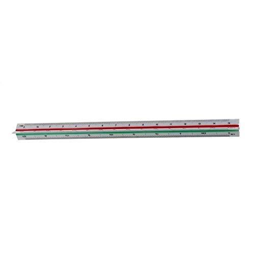 1:20 1:25 1:50 1:75 1:100 1:125 Engineer Metric Triangular Scale Ruler ...
