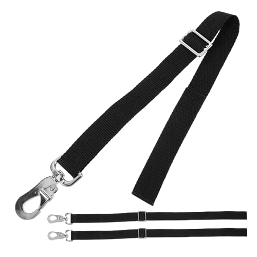 Abaodam 3Pcs Adjustable Strap for Outdoor Feeding Bucket Hanger Horse Bucket Fix Strap for Stable Supplies Farm Hanging Rope