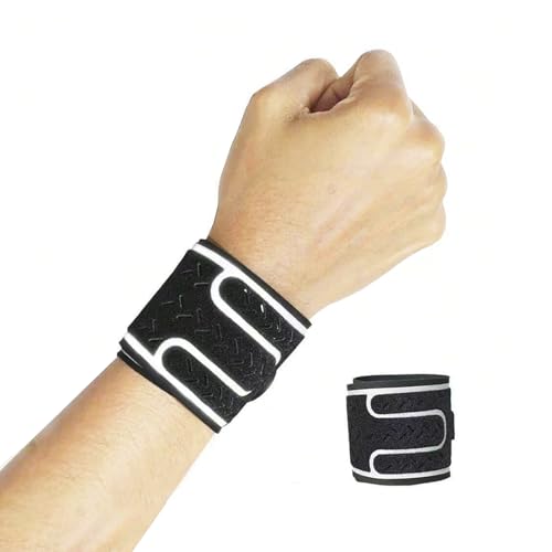 Clcyricher 手首 サポーター 超薄 固定 安定サポート 二重圧力調節 ガス透過 やわらかい 肌に親しむ 子育て 家事 仕事 スポッツ全般 男女兼用 左右兼用 装着が簡単 フリーサイズ ナイトグロー 手首用サポーター