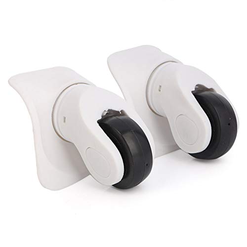 GZYF W041 - Rueda de Repuesto para Maleta de Equipaje, tamaño pequeño, Color Blanco Cover