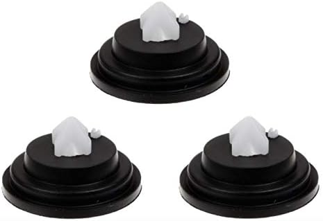 Pack of 3 Replacement Rubber Ball Valve Washers - Fits All Siamp Fill Valves