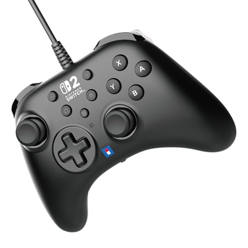 HORI Manette filaire HORIPAD Turbo pour Nintendo Switch 2 – Sous licence officielle Nintendo - vue 2