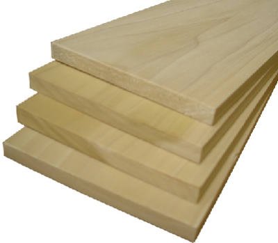 4 Pack of Poplar Each at 3/4" x 2" x 12"
