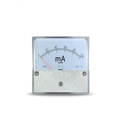Milliamètre DC 5mA ampèremètre à aiguille SD80 cadran analogique Cz80 pour courant continu