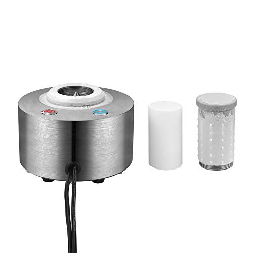 Maxima 09403100 Droogijsmachine - Droogijscilinder 5,6 x 11,2 cm - 120 Seconden Lebensmitteltrocknöfen, Edelstahl, silberfarben