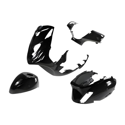 verkleidungskit 8 pièces STR8 pour Piaggio Zip SP II, Noir