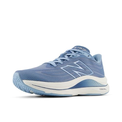 New Balance Women's Fuelcell Walker Elite V1 Walking Shoes, Heron Blue/Chrome Blue/Sea Salt, 7.5 X-Wide