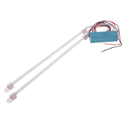 Qtqgoitem Car Auto CCFL Cold Cathode Neon DC 12V Tube Light Lamp Red 30cm Long (Model: ca9 7f1 e2b 8c0 854)