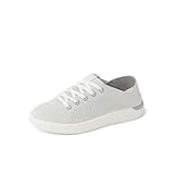 REEF Neptune Womens Shoe, Lightweight & Breathable Stretch Knit Upper, Soft Cushion Footbed, Grey, 10