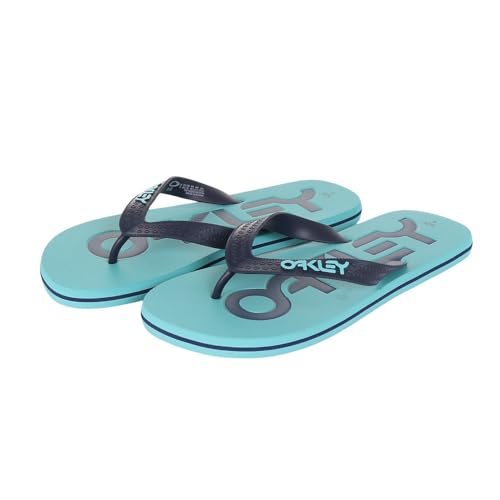 [オークリー] ビーチサンダル College Flip Flop (64R) TEAL BLUE 27.0 cm